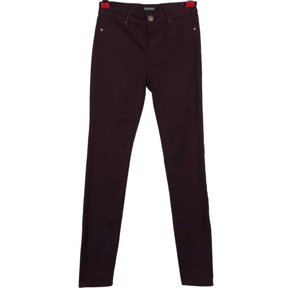 Buffalo David Bitton Maroon Jegging Jeans Sz 6/28 - Picture 4 of 7